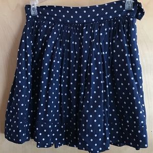 Polka dot skater skirt